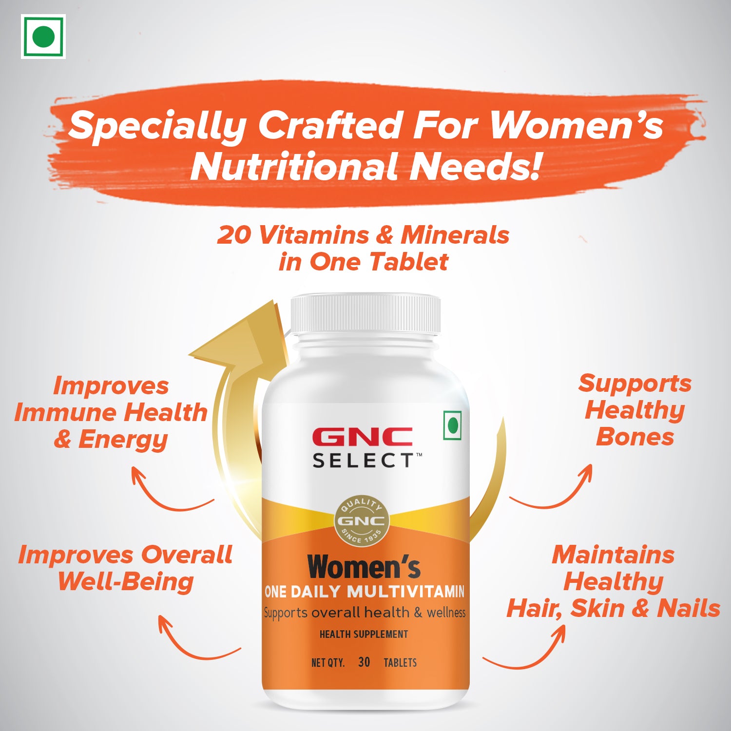 GNC Select Women's One Daily Multivitamin