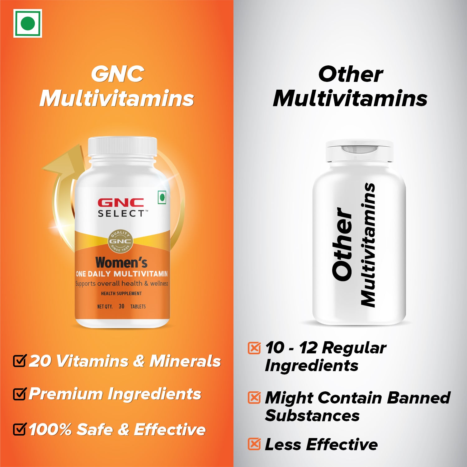 GNC Select Women's One Daily Multivitamin